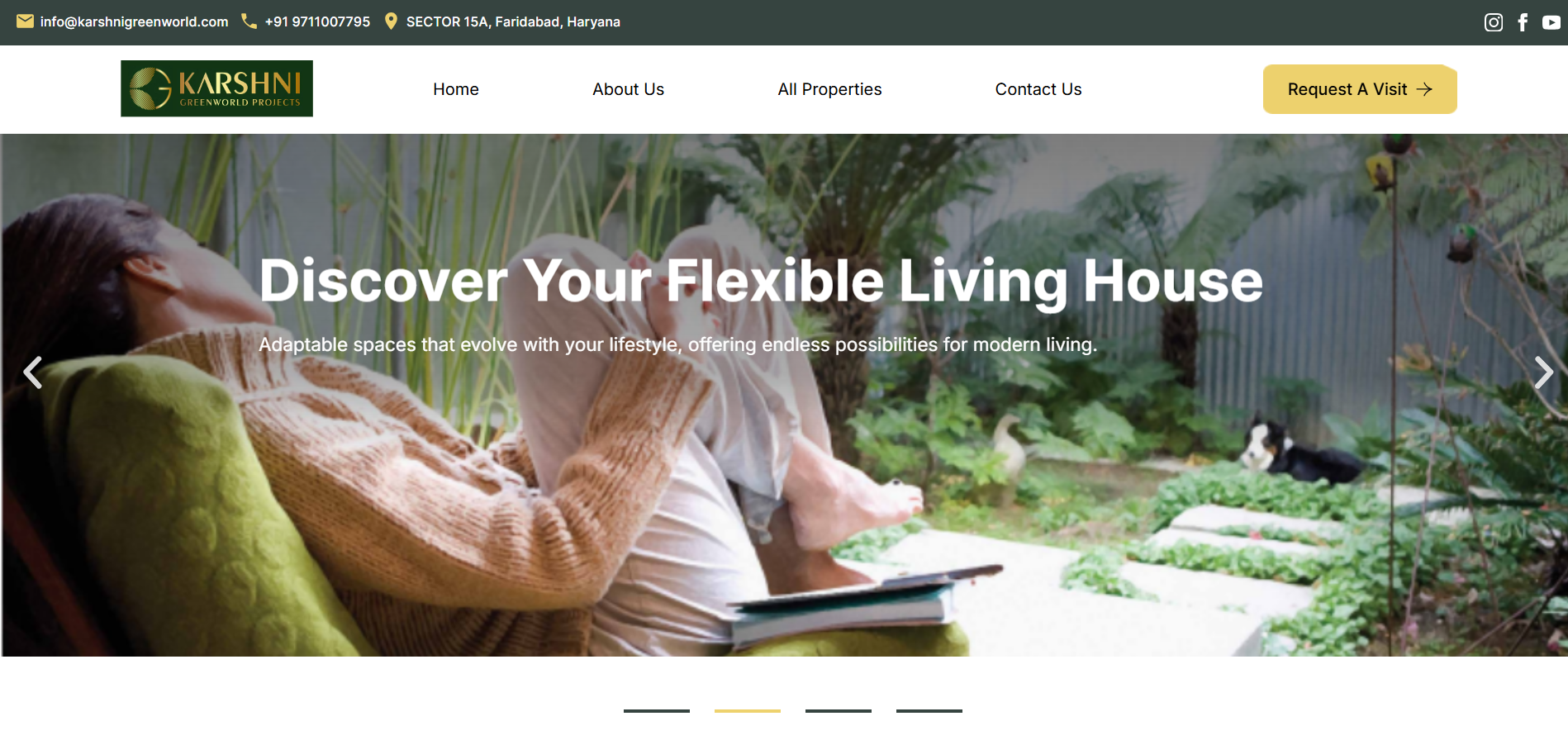 Karshni Green World Website